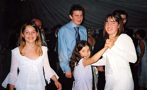 Lucy, Philip, Clare & Emma